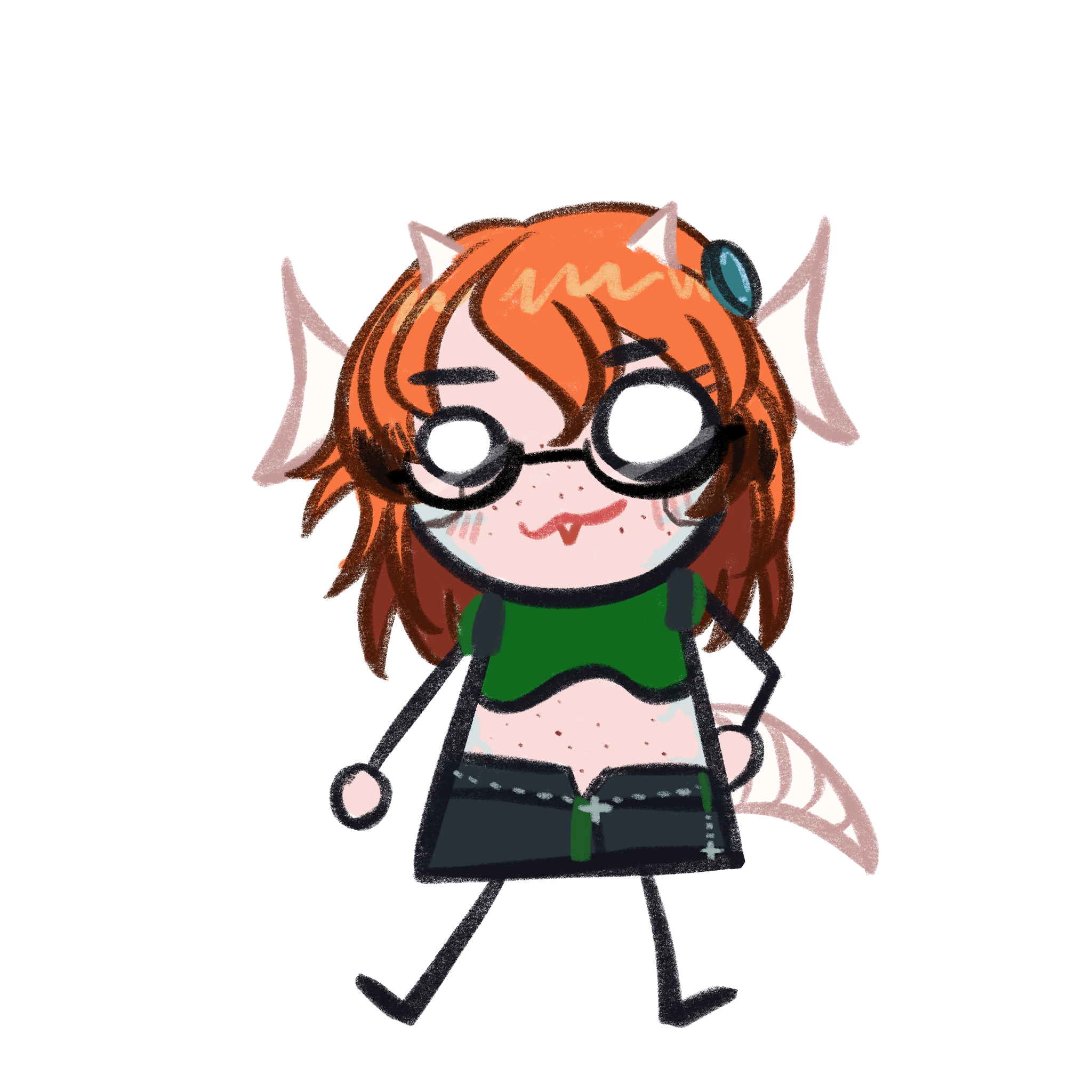 Selenite Shigure chibi